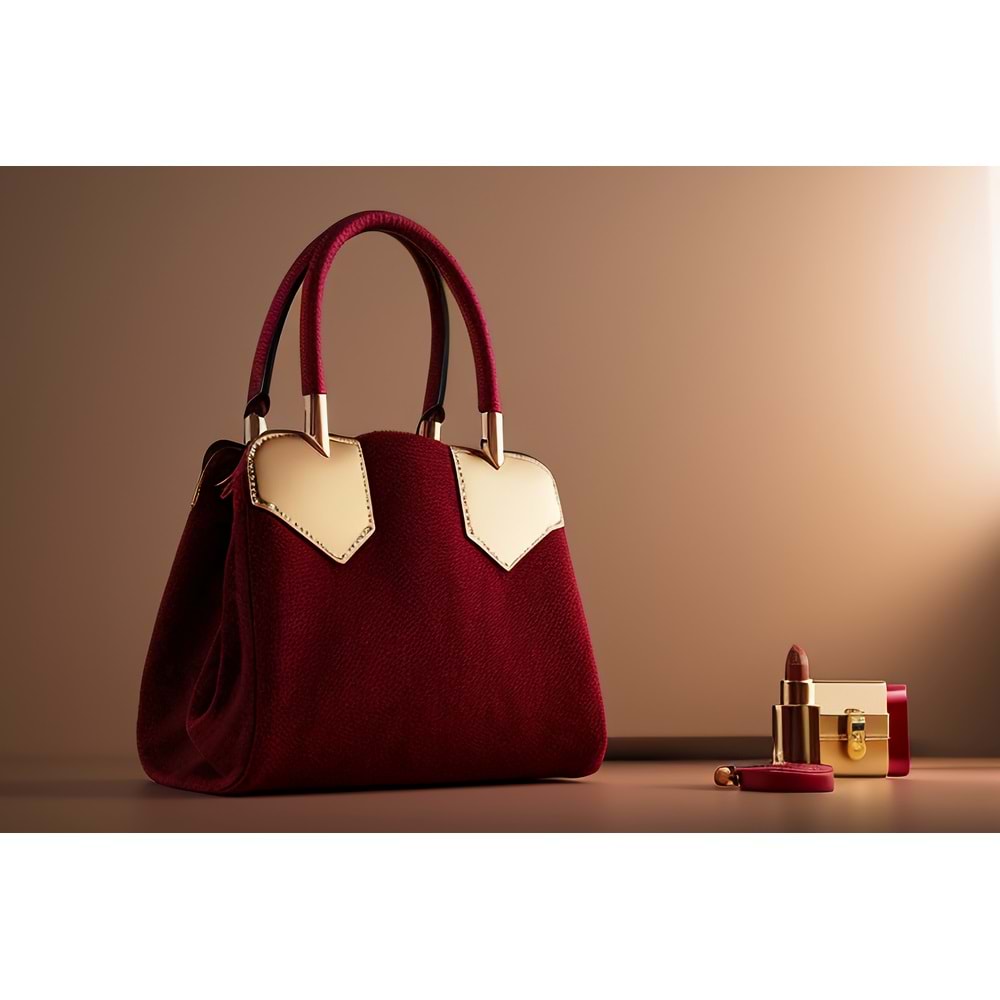 Crimson Royale Shoulder Bag