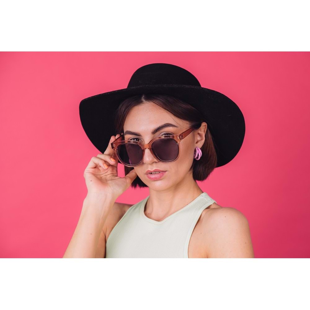 AMBER HAZE ELEGANCE SUNGLASSES