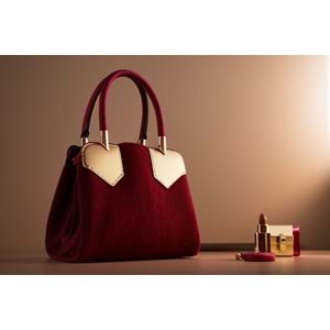 Crimson Royale Shoulder Bag