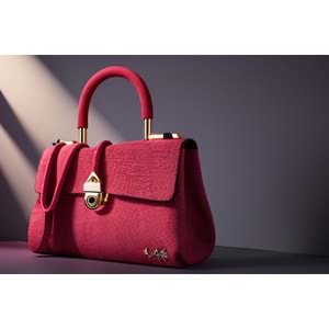Ruby Radiance Shoulder Bag