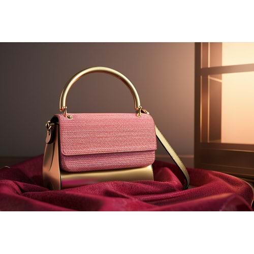 Golden Rose Serenade Shoulder Bag